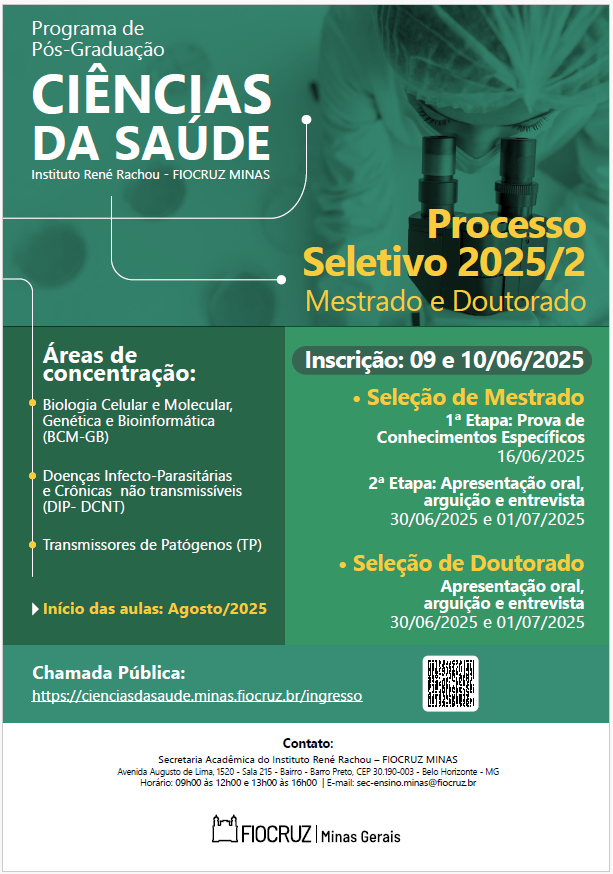 Mestrado e Doutorado 2025/2 ... 